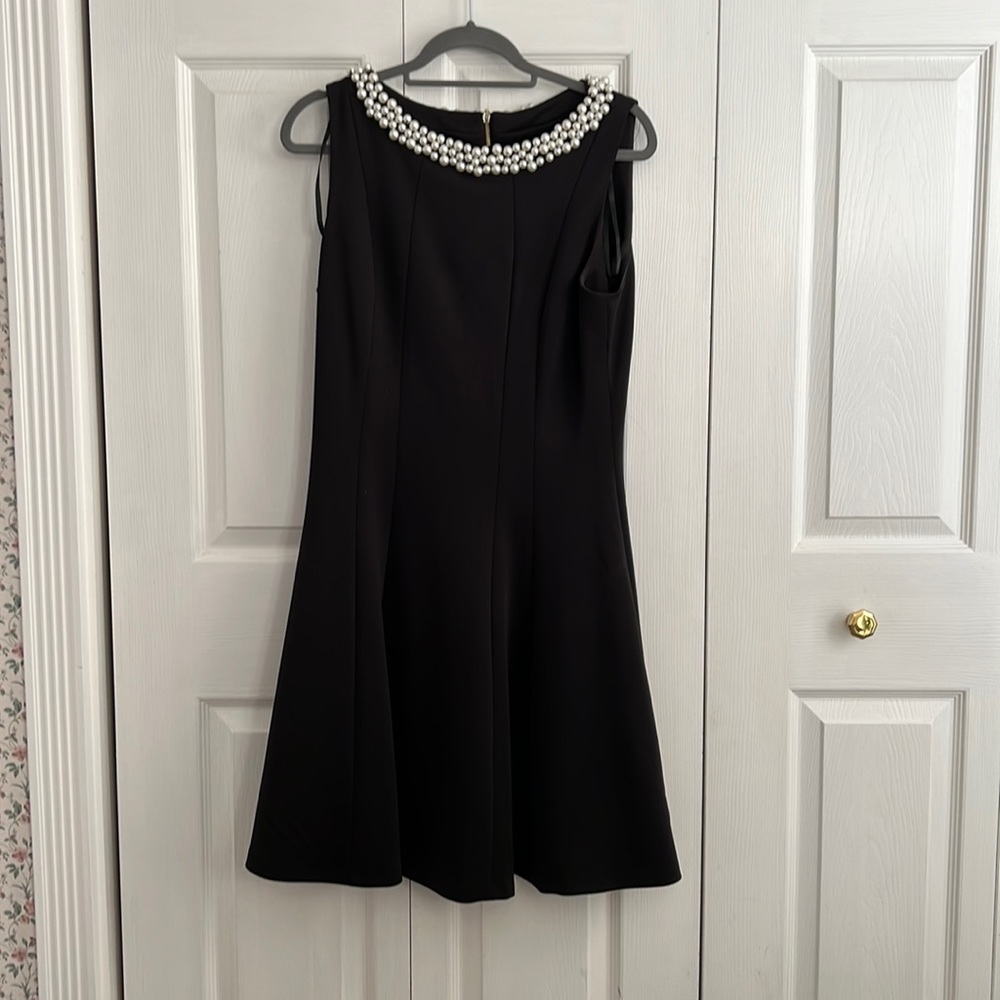 Black cocktail dress